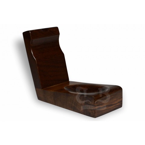 Suporte para Cachimbo Madeira Botinha Mod 3 (Suporta 1 cachimbo)